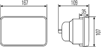 H1 kaukovalovaloumpio 167 x 107 mm